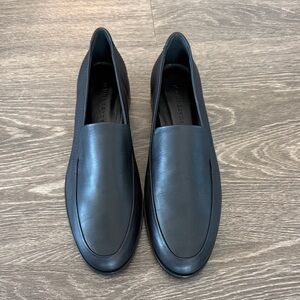 Jenni Kayne Black Leather Griffin Loafer